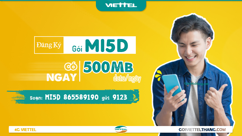 Gói cước mi5d của viettel