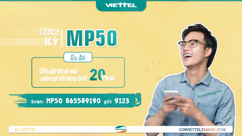 Gói cước mp50 của Viettel