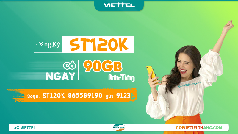 Gói cước ST120K của Viettel