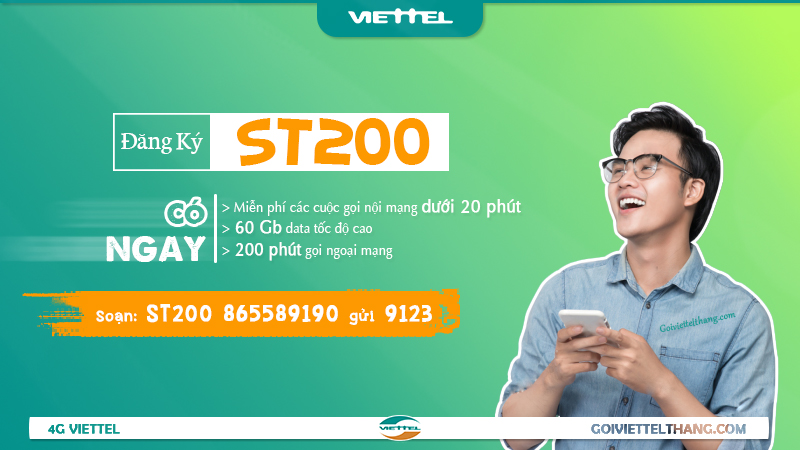 Gói cước ST200 của Viettel