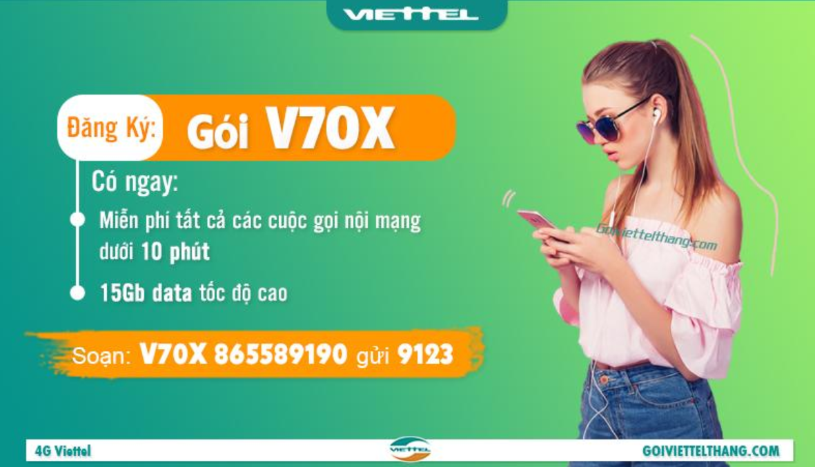 Gói V70X của Viettel