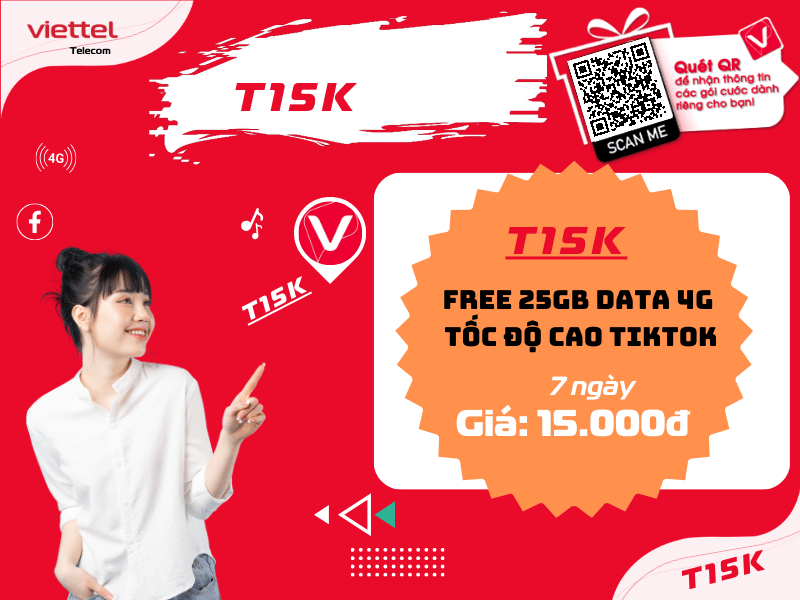 Gói T15K Viettel