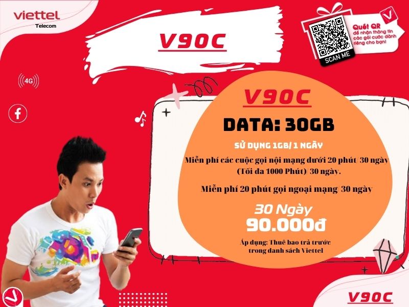 Gói V90C Viettel