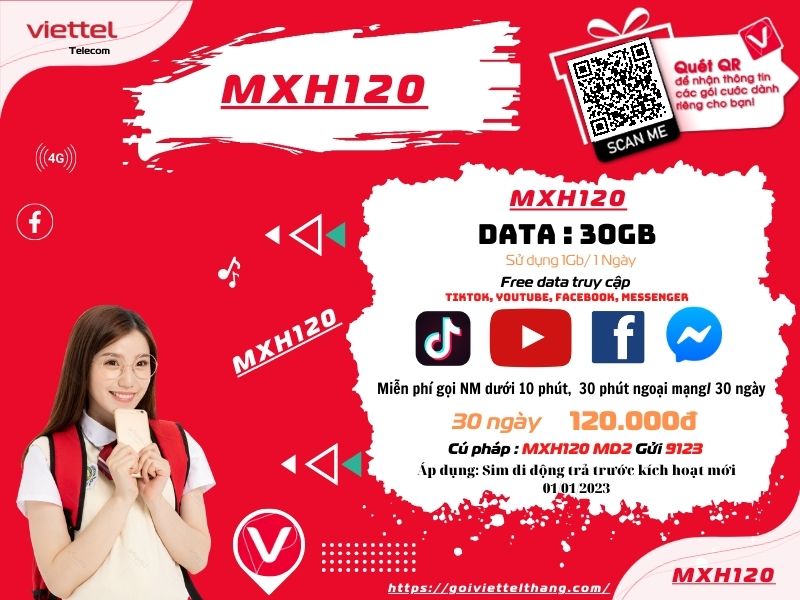 Gói 4G Viettel tại Hà Nội